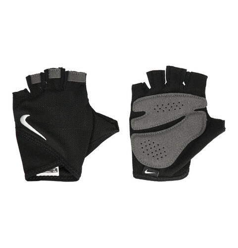 The image shows a pair of women’s Nike full-finger gloves, highlighting their stylish design and snug fit.