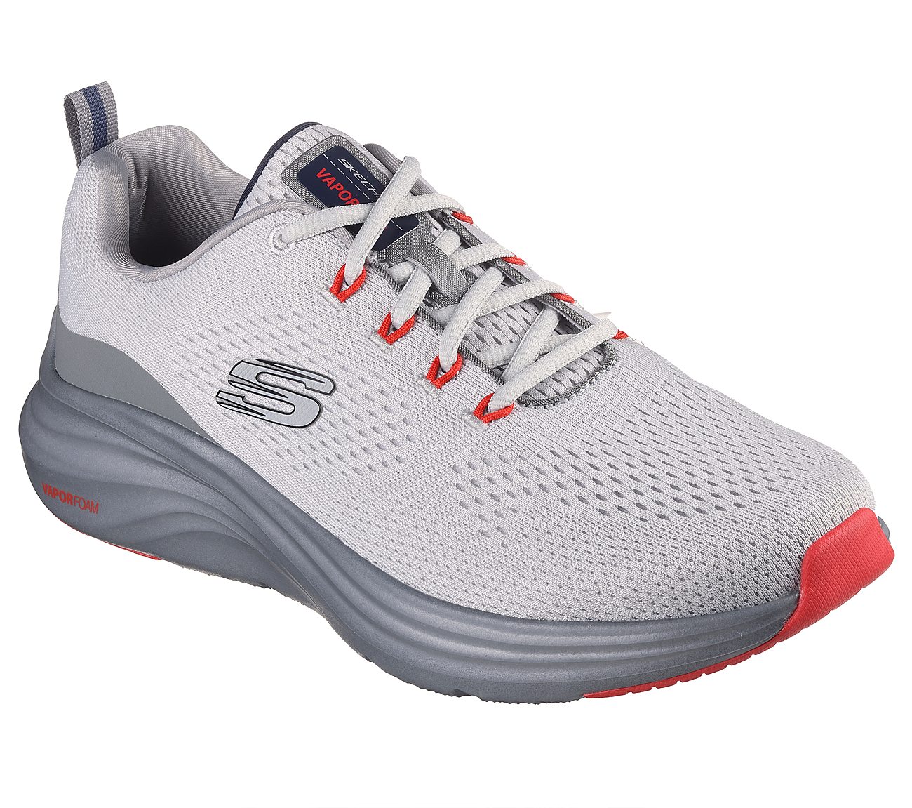 SKECHERS VAPOR FOAM MEN'S LACEUP ACTIVE SHOE - 232625-GYOR