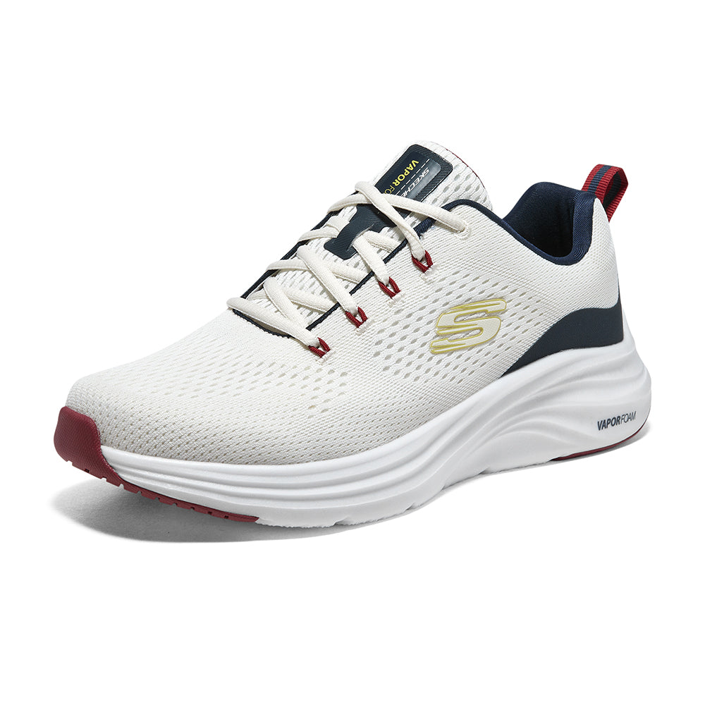 A breathable and lightweight men’s lace-up sneaker featuring a mesh upper, foam cushioning, and a durable outsole for support and traction