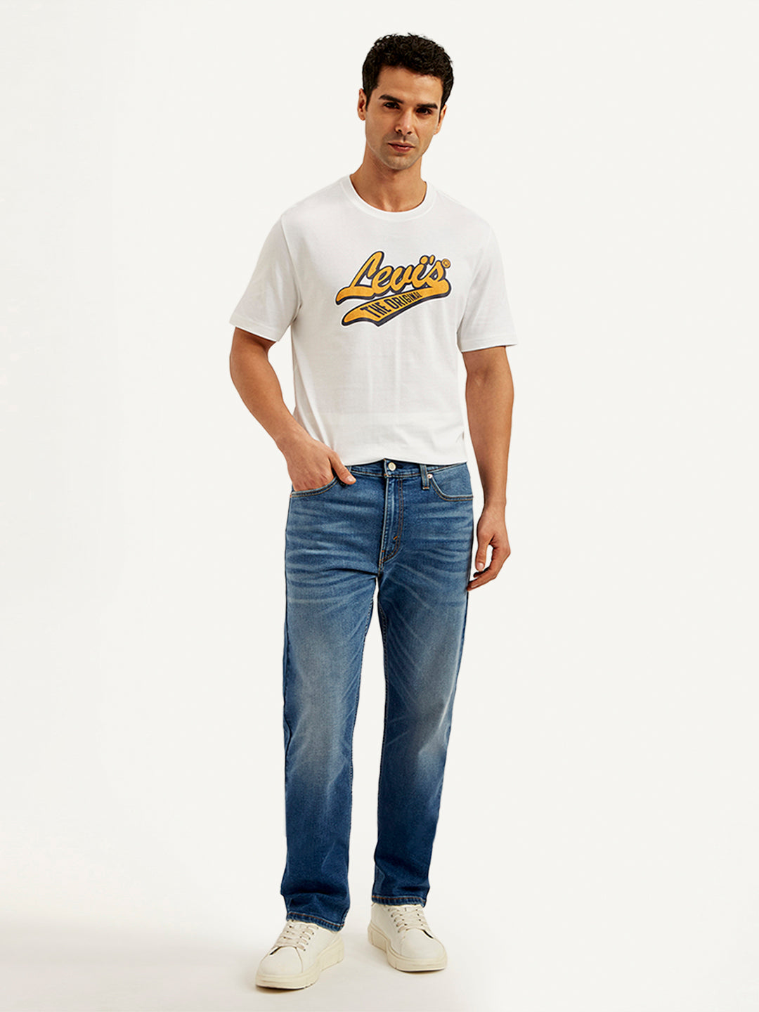 Levi’s Men’s Classic 5-Pocket Supra Bottom featuring high-quality denim, a sleek fit, and durable construction for everyday comfort and effortless style.