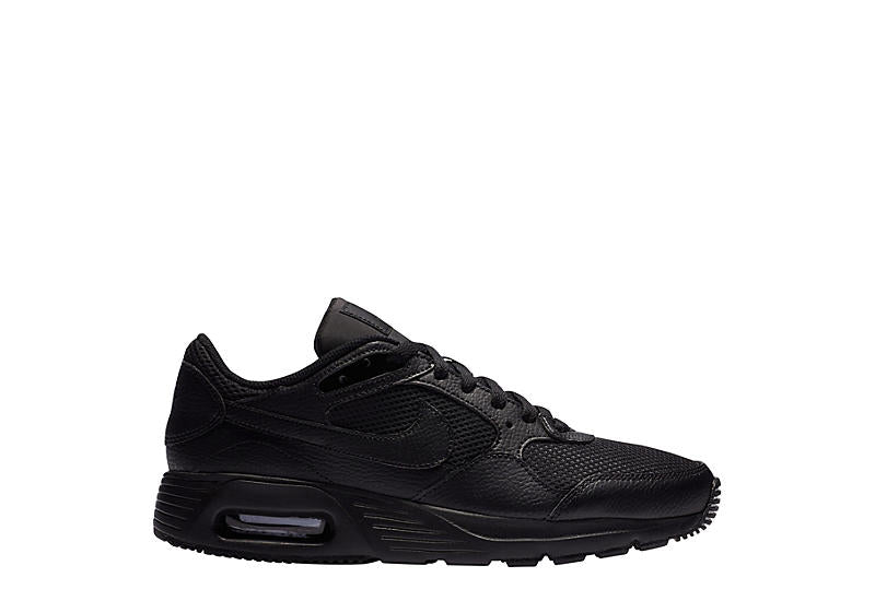 The image shows a pair of men’s Nike lifestyle shoes, highlighting their sleek design and comfortable cushioning.