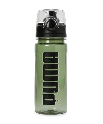 Close-up view of PUMA Unisex Active Sipper, showcasing the durable body, easy-to-use sipper cap, and signature PUMA logo, designed for sports and active hydration.