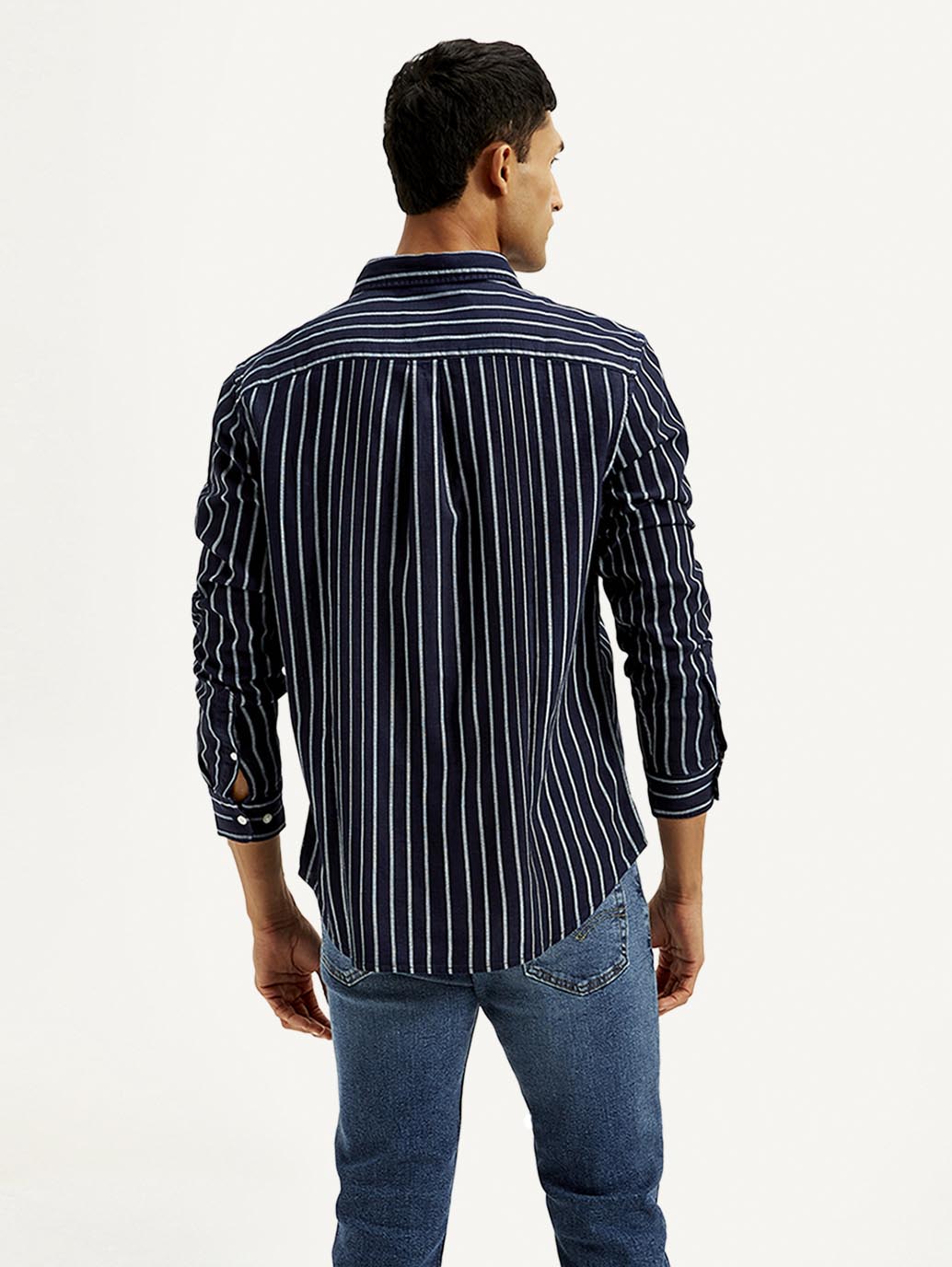 LEVIS Men's Striped Slim Fit Shirt