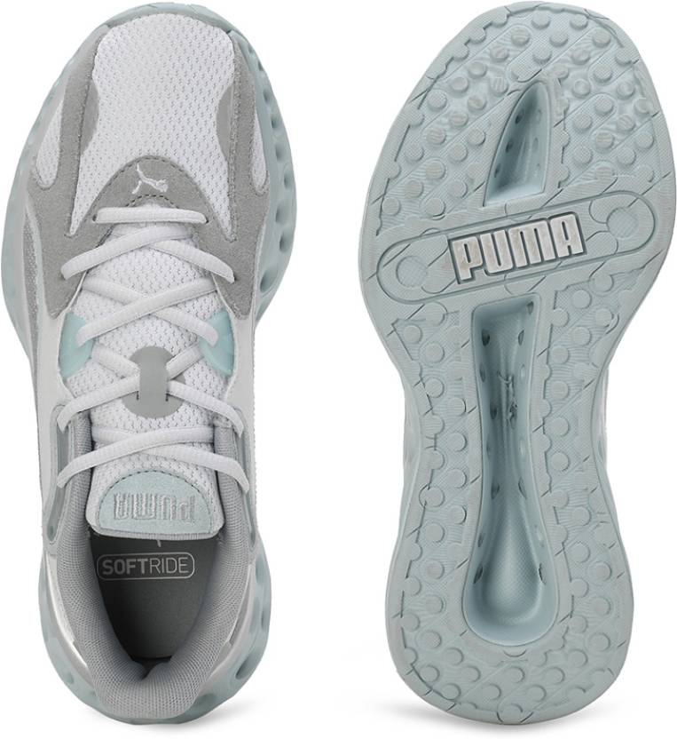 Puma Softride Frequence Wns Silver Mist-Dewdr Women's Lifestyle Shoes-31055602