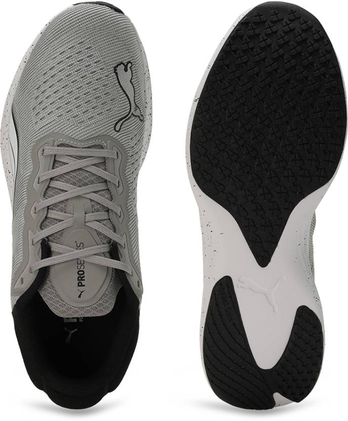 Puma Scend Pro Engineered Concrete Gray-Ash G Men's Running Shoes-37877702