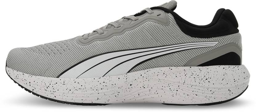 Puma Scend Pro Engineered Concrete Gray-Ash G Men's Running Shoes-37877702