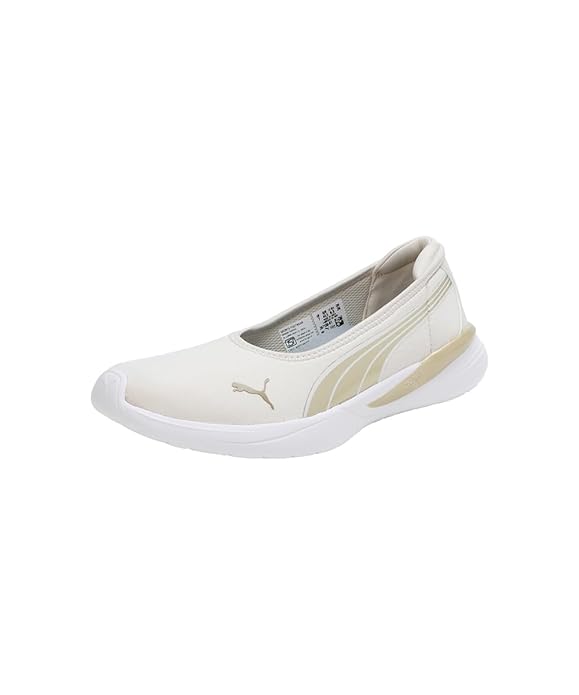 Side view of PUMA Women's Lifestyle Lace-Up Sneakers, showcasing the sleek design, breathable upper, cushioned insole, and iconic PUMA logo, designed for comfort and style in everyday wear.