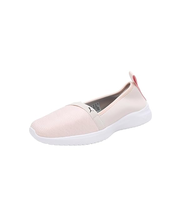 Side view of PUMA Women's Lifestyle Lace-Up Sneakers, showcasing the sleek design, breathable upper, cushioned insole, and iconic PUMA logo, designed for comfort and style in everyday wear.