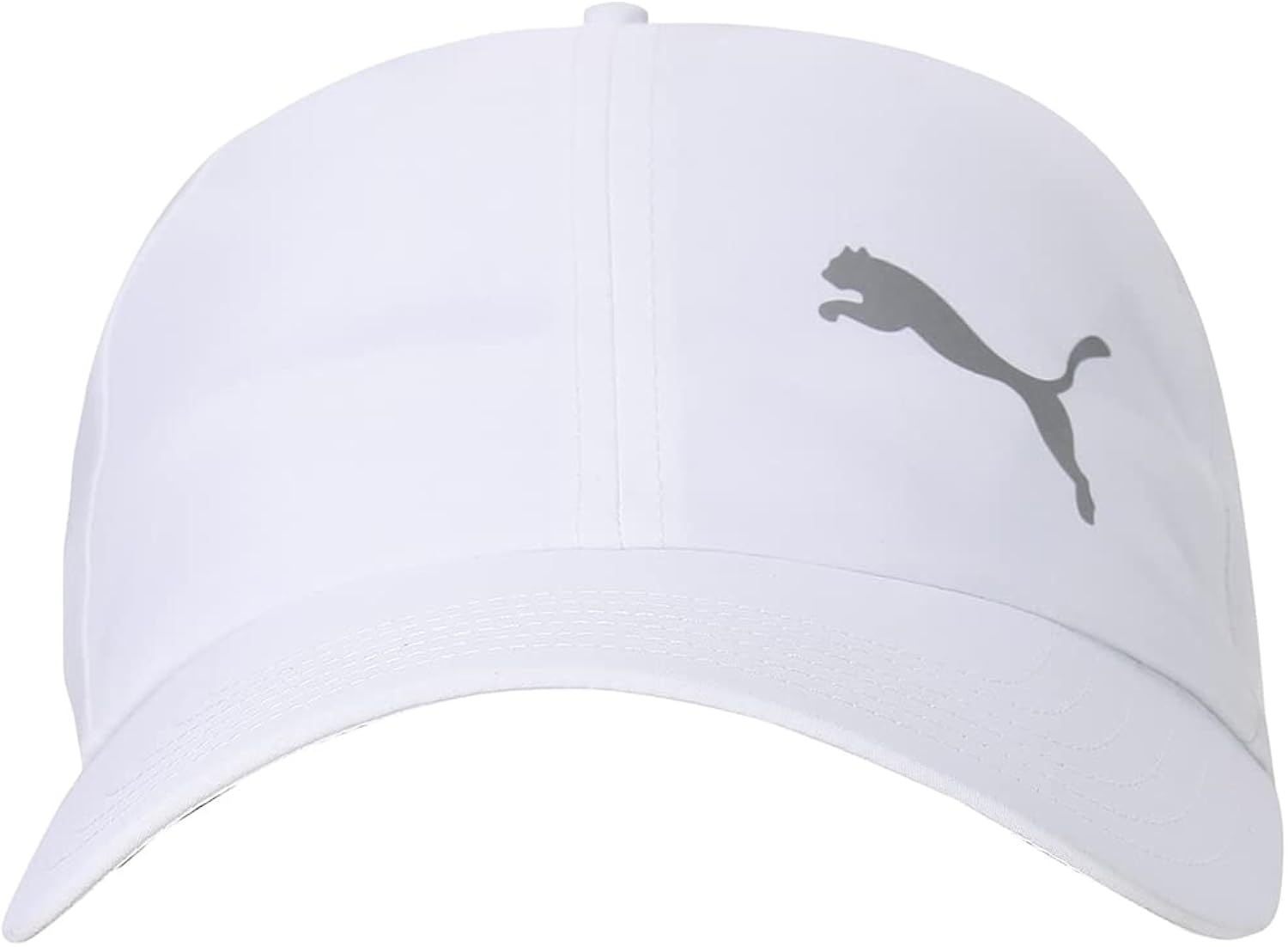 Side view of PUMA Unisex Lifestyle Cap, highlighting the adjustable strap, breathable fabric, and iconic PUMA logo, designed for a comfortable and stylish fit during casual wear.