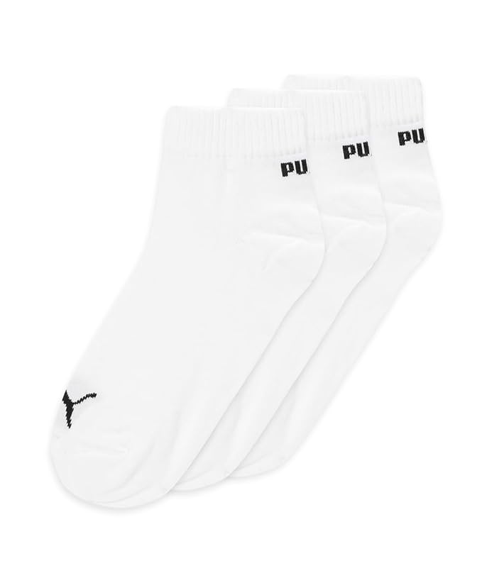 Puma Quarter 3p Unisex PUMA White-PUMA B Unisex Socks-68552102