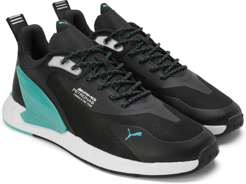 Puma MAPF1 Zenonspeed PUMA Black-Sheen Green Men's Lifestyle Shoes-30823701