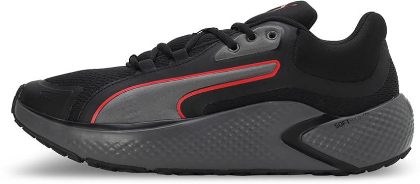 Puma Softride Pro Coast PUMA Black-Cool Dark Men's Running Shoes-37705911