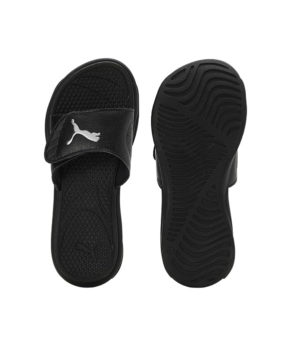 Puma Royalcat Comfort Softride Wns PUMA Black Women's Slippers-39671101