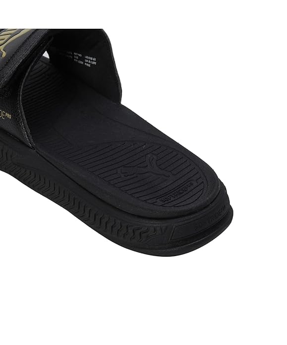 Puma SoftridePro Slide 24 One8 PUMA Black-Met Men's Slides-40103001