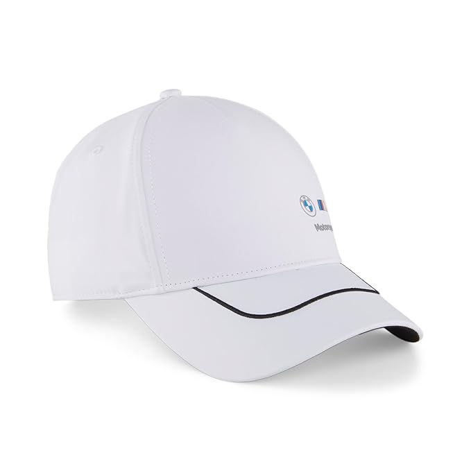 Side view of PUMA Unisex Cap, showcasing the lightweight fabric, adjustable strap, and PUMA logo, designed for comfort and style during active or casual wear.