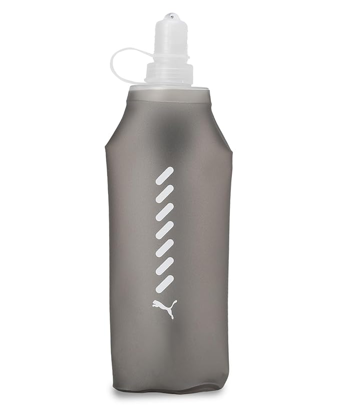 Close-up view of PUMA Unisex Active Sipper, showcasing the durable body, easy-to-use sipper cap, and signature PUMA logo, designed for sports and active hydration.