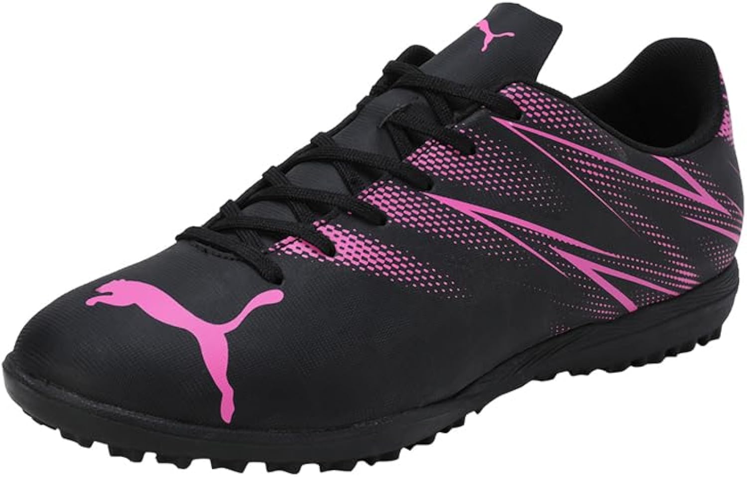 Side view of PUMA Men's Lifestyle Lace-Up Sneakers, showcasing the sleek design, breathable upper, cushioned insole, and iconic PUMA logo, designed for comfort and style in everyday wear.