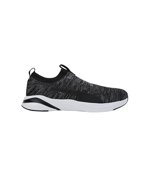 Puma Softride Rift Runlyn Knit PUMA Black-Coo Men's Casual Shoes