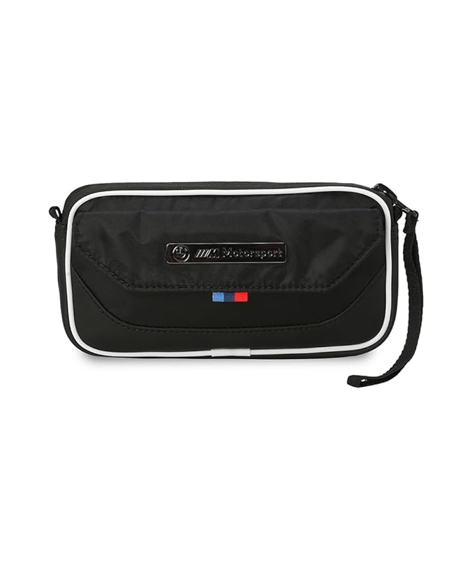 Side view of PUMA Women's Lifestyle Wallet, showcasing the multiple compartments, durable material, and iconic PUMA logo, designed for both style and practicality.