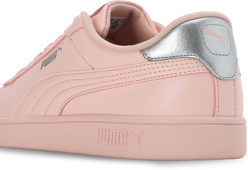 Puma SMASH WNS V1 Rose Dust Women's Lifestyle Shoes-39564202