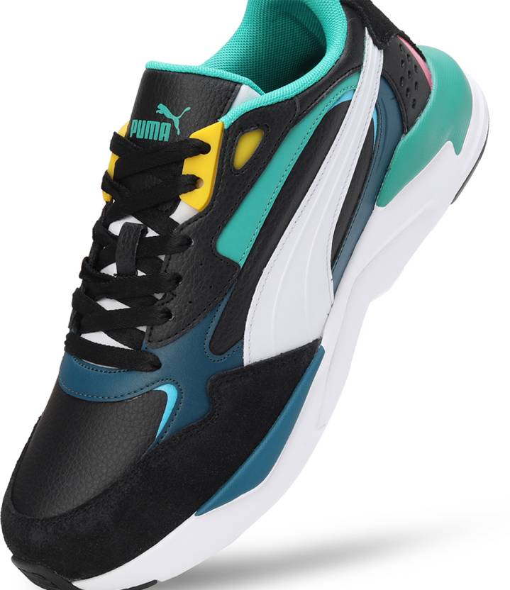 Puma X-Ray Run Sparkling Green-Silver Mist-PU Men's Lifestyle Shoes-39983202