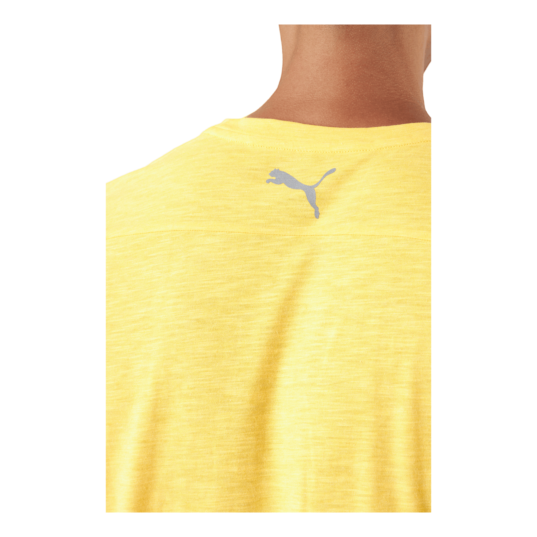 Puma RUN LOGO SS TEE M Sun Stream Men's T-Shirt-66030538