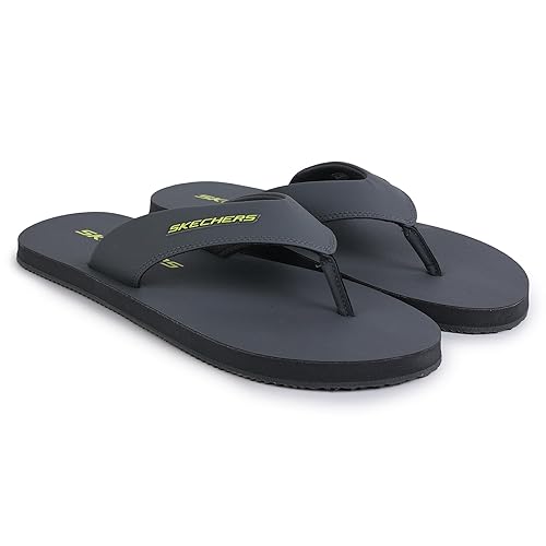 Stylish Skechers Courtwald India Men’s Slippers with a sleek slip-on design, lightweight construction, and durable non-slip soles for everyday comfort.