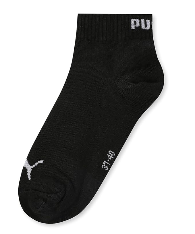 Puma Quarter 1p Unisex PUMA Black-PUMA W Unisex Socks-68551701