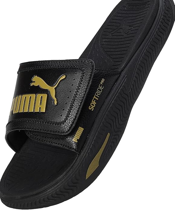 Puma SoftridePro Slide 24 One8 PUMA Black-Met Men's Slides-40103001