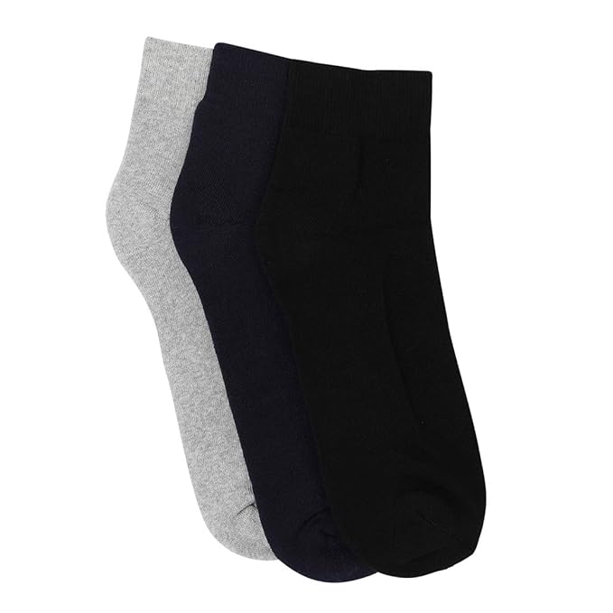 Puma ANKLE LENGTH HALF TERRY 3P Celandine-PUM Men's Pack of 3 Socks-68913803