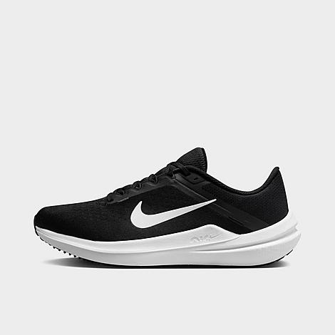 The image shows a pair of men’s Nike running shoes, emphasizing their sleek, lightweight design and supportive sole.