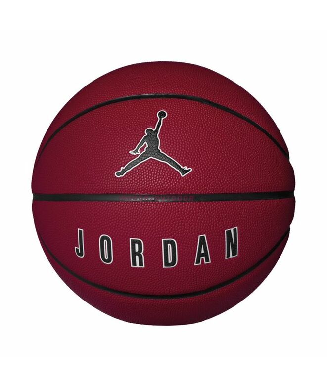 The image shows a vibrant unisex Nike inflatable basketball, highlighting its textured surface and grip for superior play.