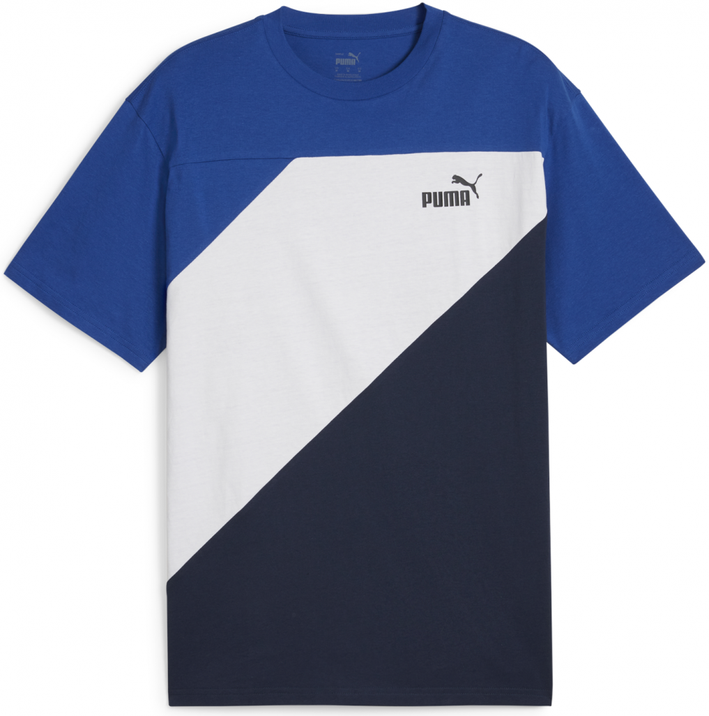 Front view of PUMA Men's Crew, showcasing its relaxed fit, modern design, and iconic logo for a casual and stylish look.