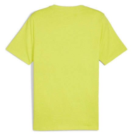 Puma ESS+ LOGO LAB Tee Lime Sheen Men's T-Shirts