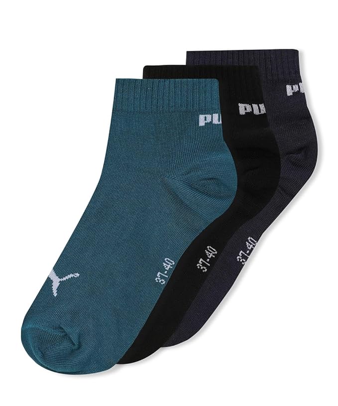 Puma Quarter 3p Unisex PUMA Black-PUMA N Unisex Socks-68552104