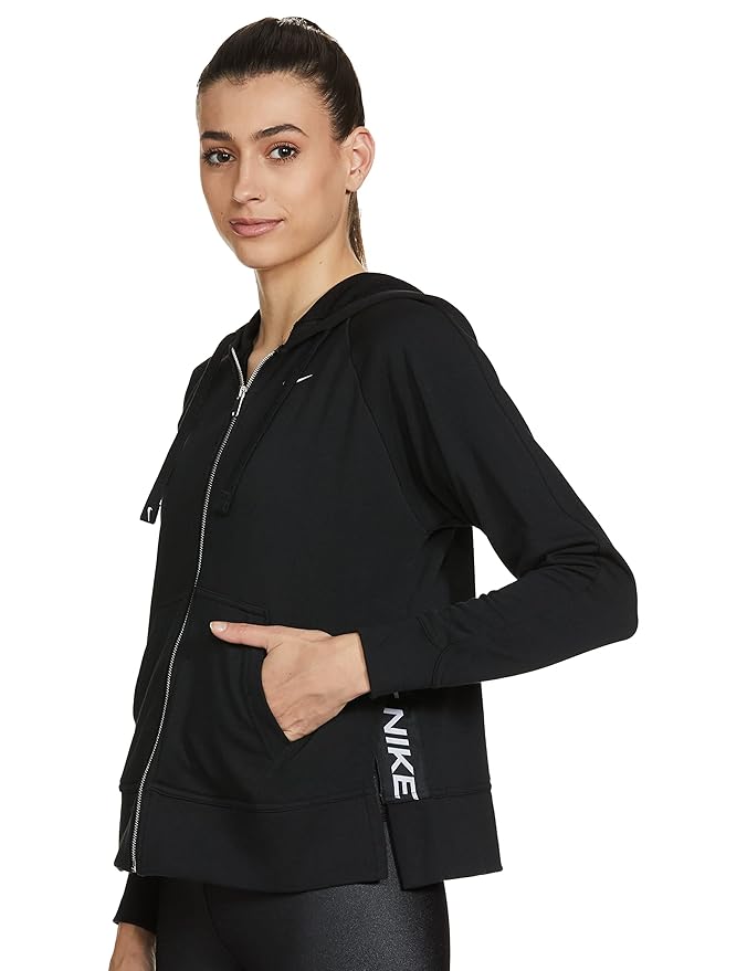 Nike AS W NK DF GET FIT FL FZ ESS Women's Hoodie-CU7010-010