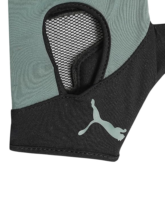 Puma TR ESS GYM Cut Fingered Gloves Eucalyptu Women's Gloves-4177306