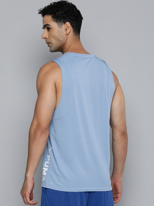 Puma FIT Full Ultrabreathe Tank Zen Blue Men's Tank-52493120