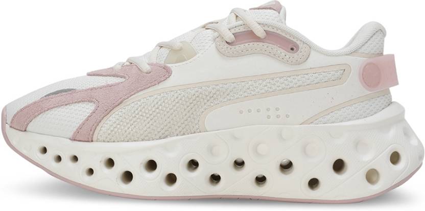 Puma Softride Frequence Wns Warm White-Mauve Women's Lifestyle Shoes-31055603