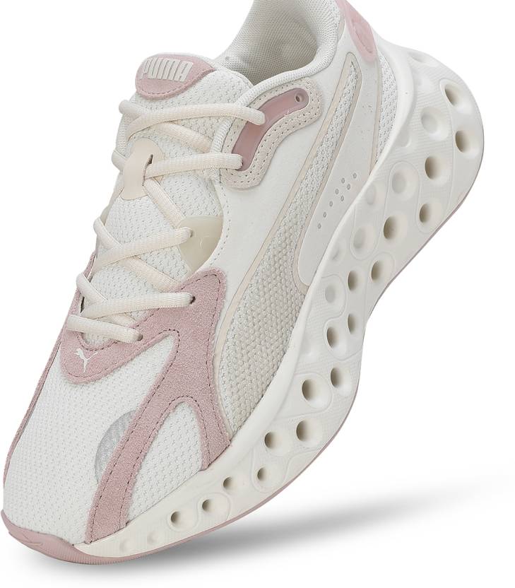 Puma Softride Frequence Wns Warm White-Mauve Women's Lifestyle Shoes-31055603