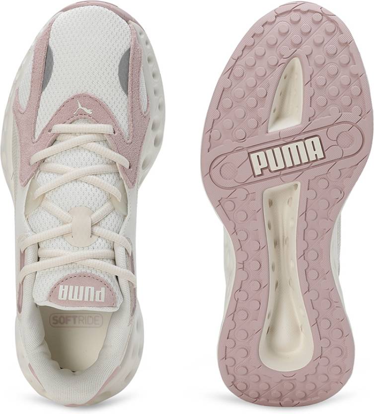 Puma Softride Frequence Wns Warm White-Mauve Women's Lifestyle Shoes-31055603