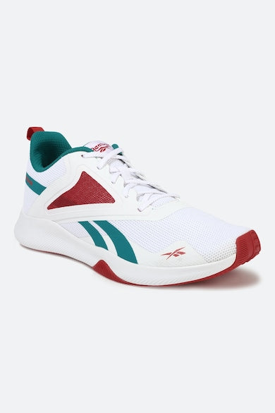 A sleek side view of the Reebok Fast Approach 2.0 showcasing its breathable upper, cushioned midsole, and durable outsole for men’s activewear needs.