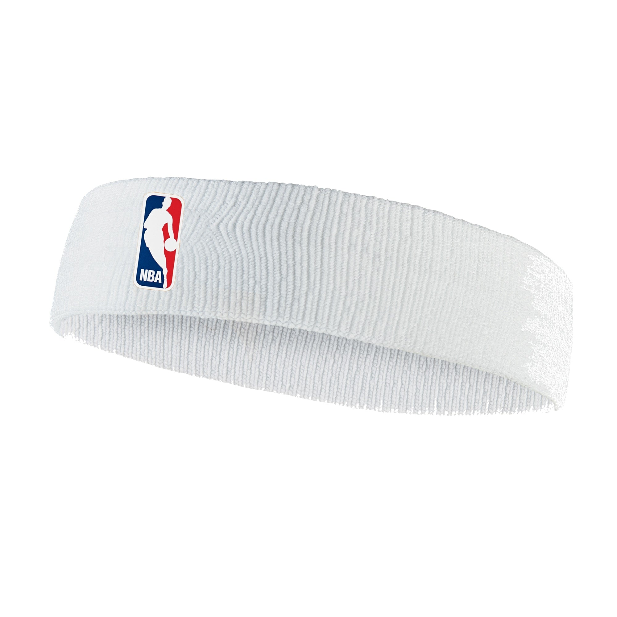 The image shows a sleek, unisex Nike headband, featuring a comfortable fit and moisture-wicking fabric, with the iconic Nike logo displayed prominently.