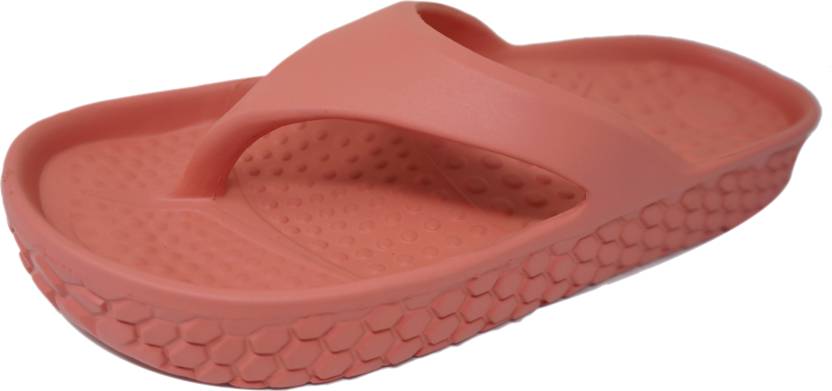 Doubleu Kyoto Women Comfortable & Light Weight Pink Slipper - 7002