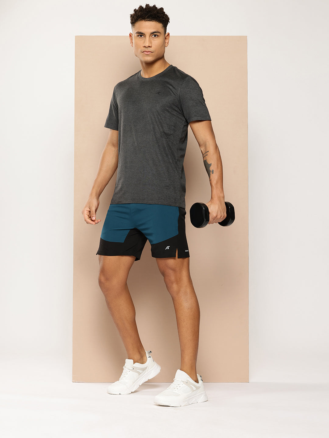 Alcis Men's Light X Colourblocked Shorts-AAMSHOSM00094203