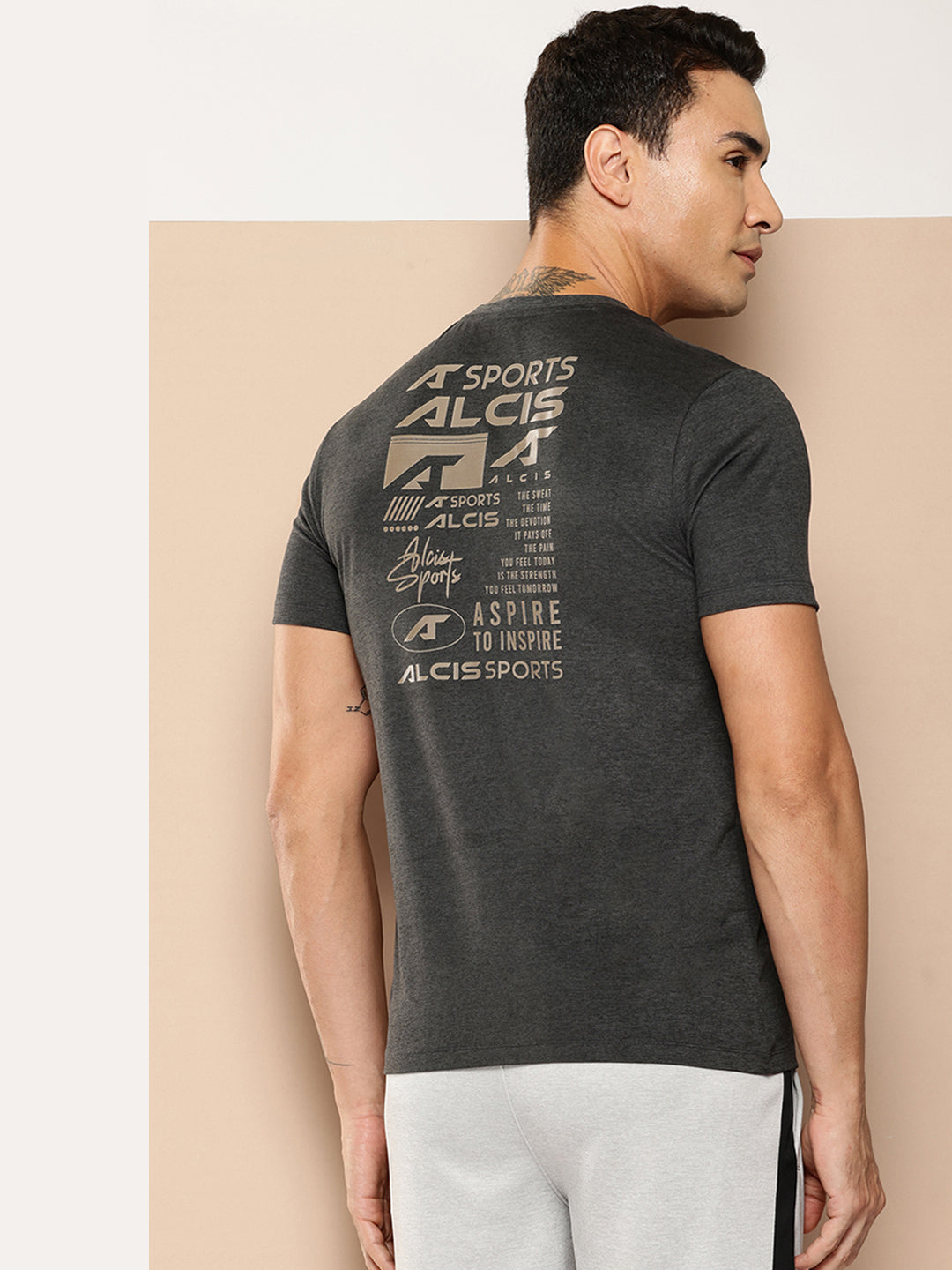 Alcis Men's Aspire To Inspire Tee-AAMTEESS00125101