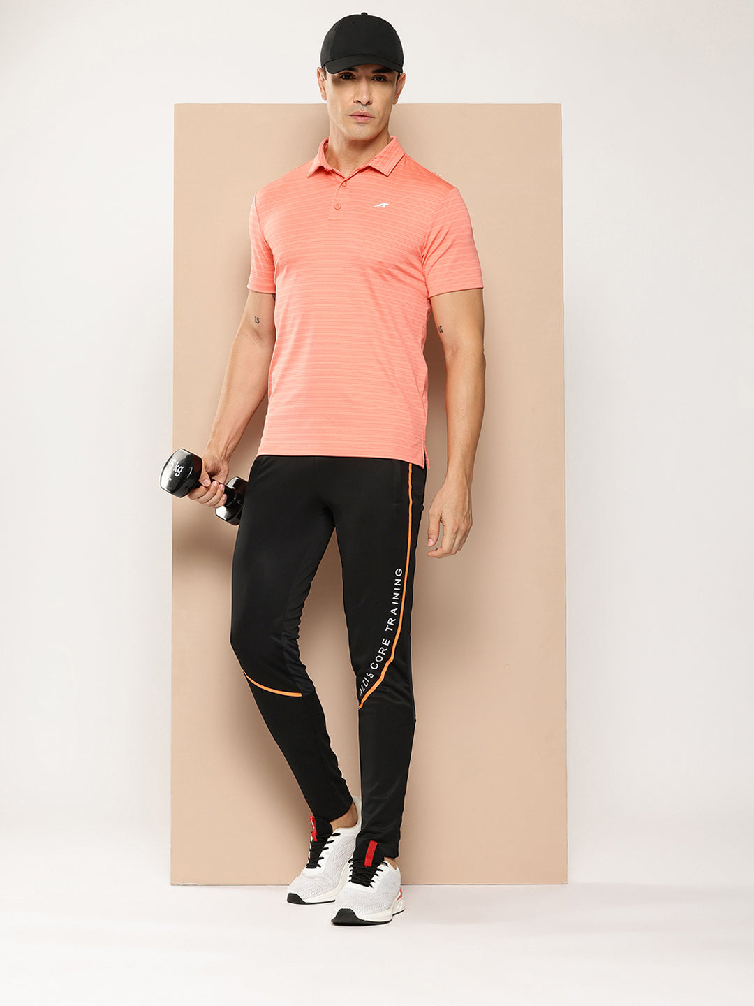 Alcis Men's Core Training Tapered Trackpants-AAMTRASM00098503