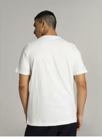 Puma GRAPHICS Collegiate Tee PUMA White Men's T-Shirt-68371902