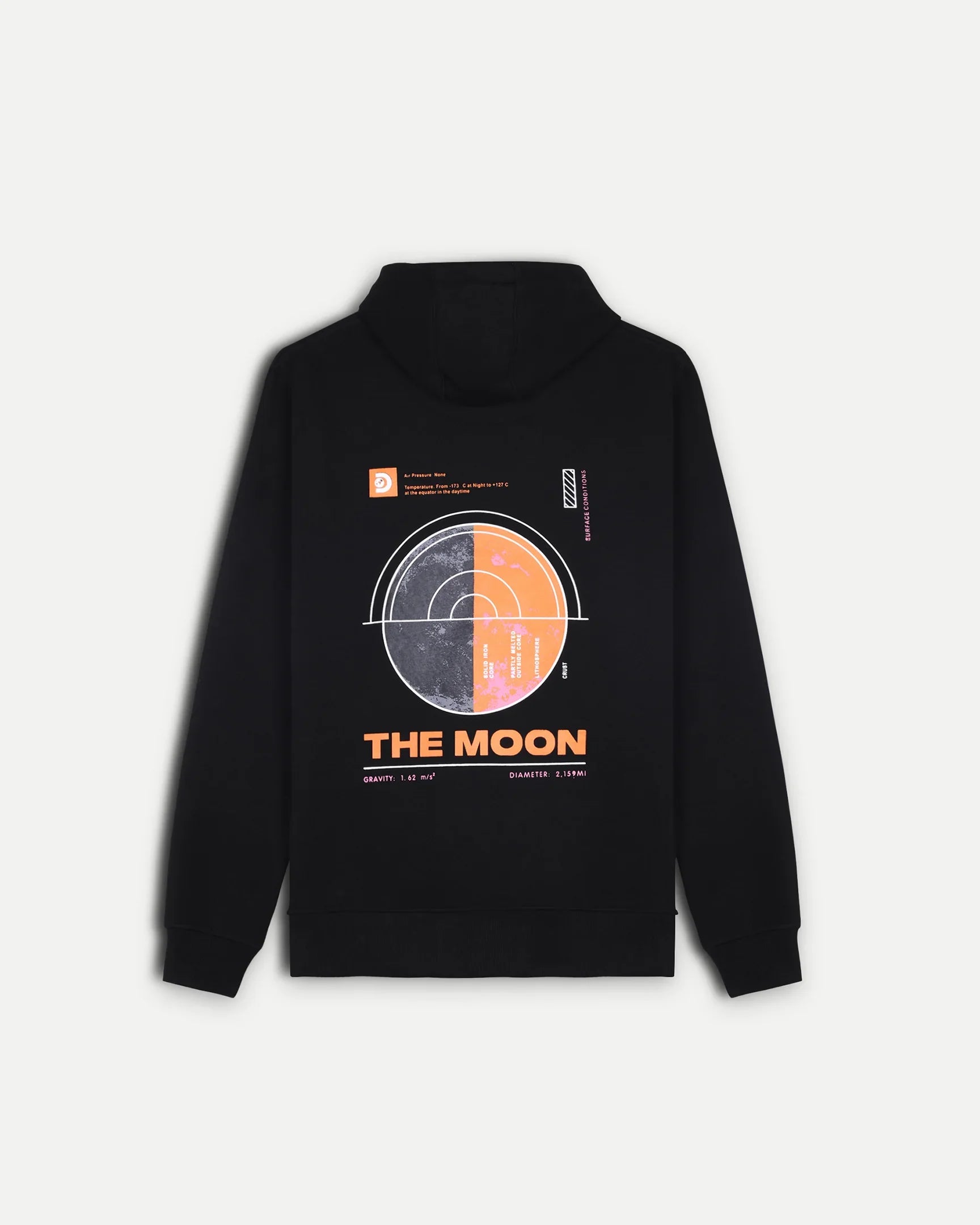 DCYPHR DISCOVERY Moon Explorer Hoodie - Black