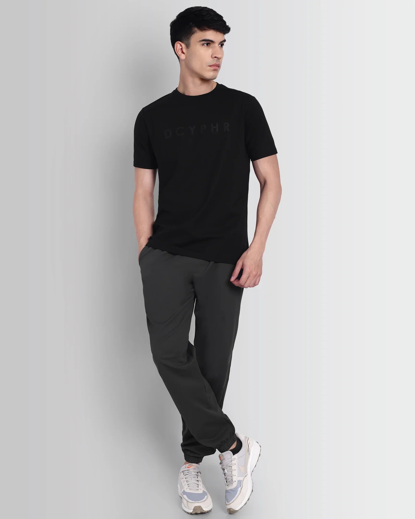 DCYPHR Essentials Stretch Brand Tee - Autumn Ember